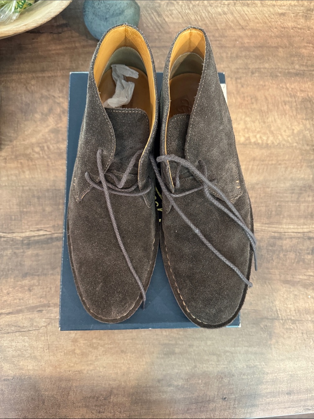 Sperry Men's Brown Suede Chukka Lace-Up Boots